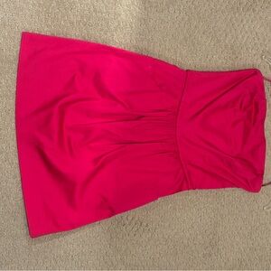 Cute Pink Strapless Cocktail Dress